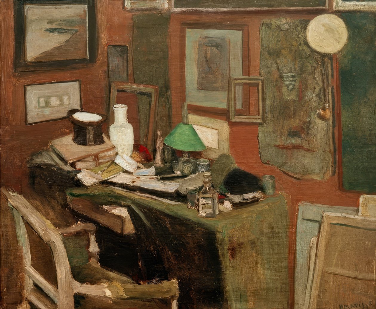 Interno con cappello a cilindro da Henri Matisse