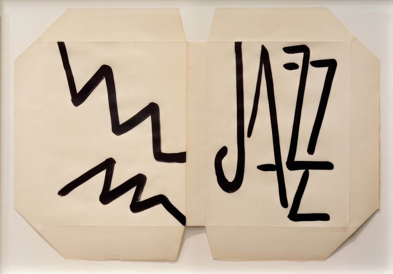 Giacca di polvere jazz da Henri Matisse