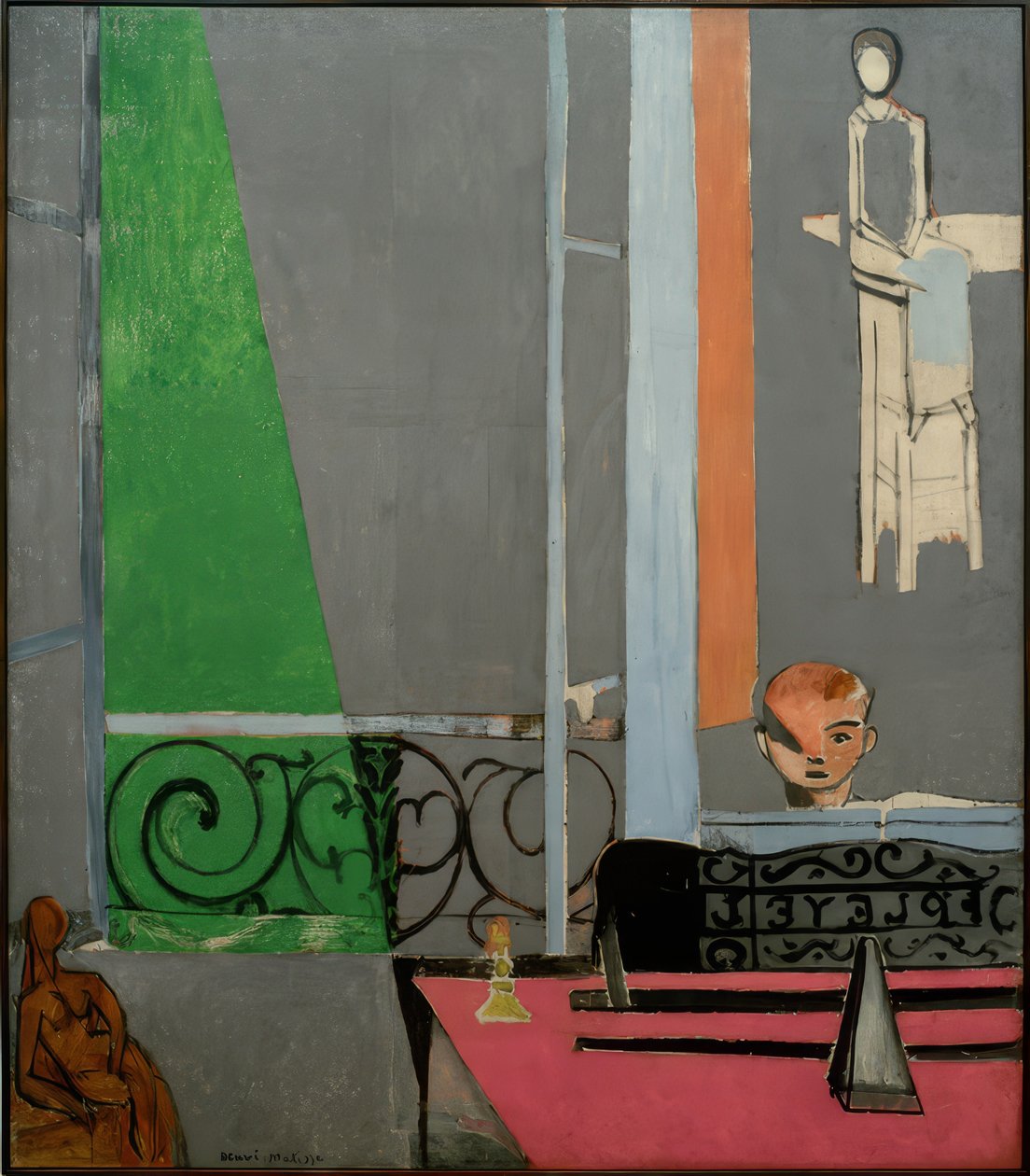 Lezione di pianoforte da Henri Matisse