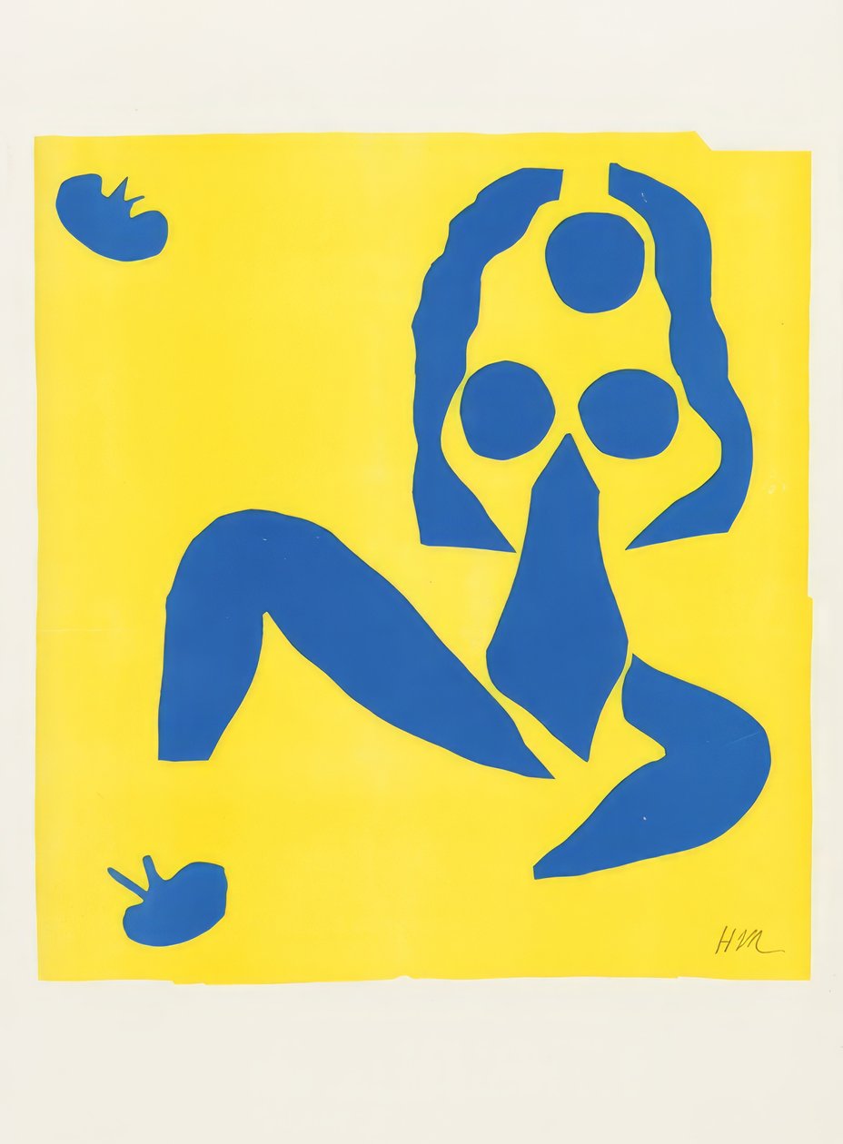 Convoluta di otto litografie a colori da Henri Matisse