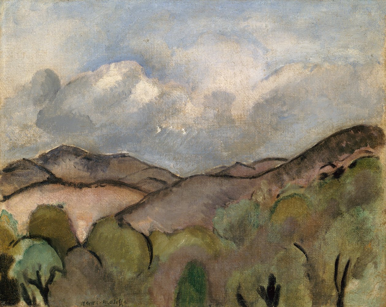 Il Mont Chauve a Nizza da Henri Matisse