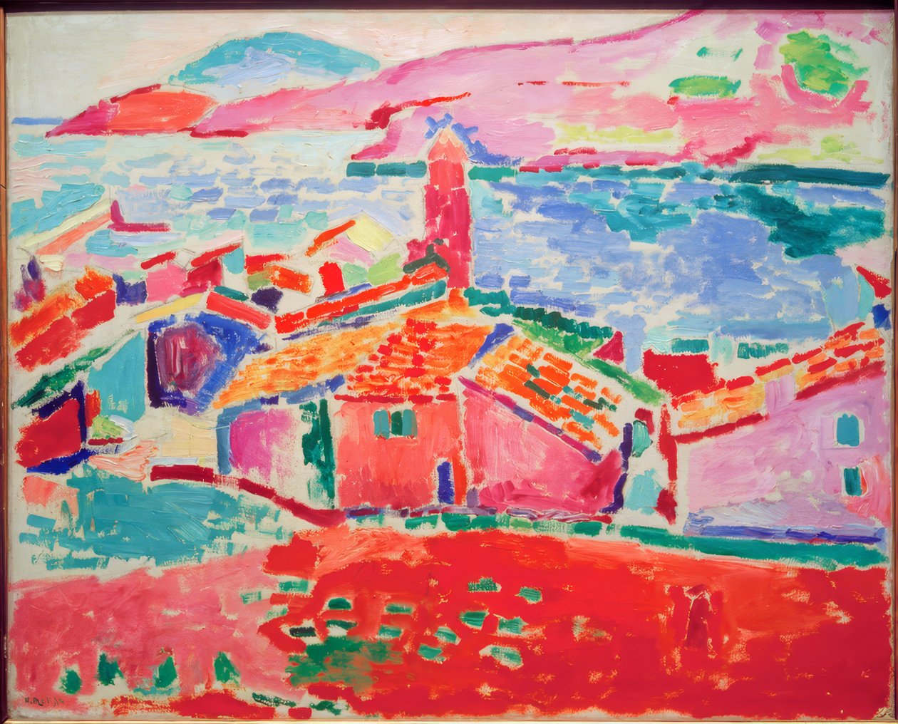 I tetti di Collioure da Henri Matisse