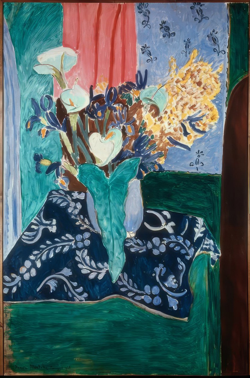 Gli Arum da Henri Matisse