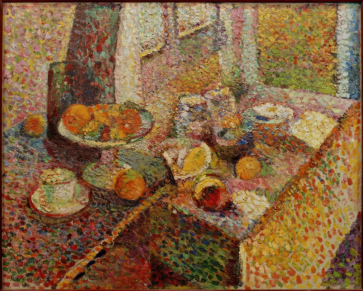 Natura morta: buffet e tavolo da Henri Matisse