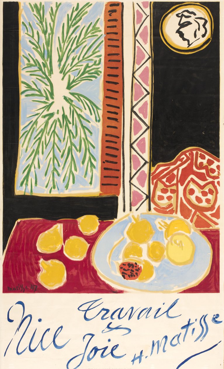 Nizza: lavoro e gioia da Henri Matisse