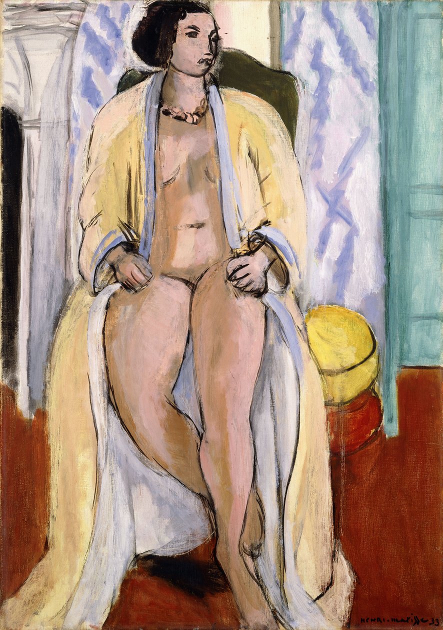 Nudo in accappatoio da Henri Matisse