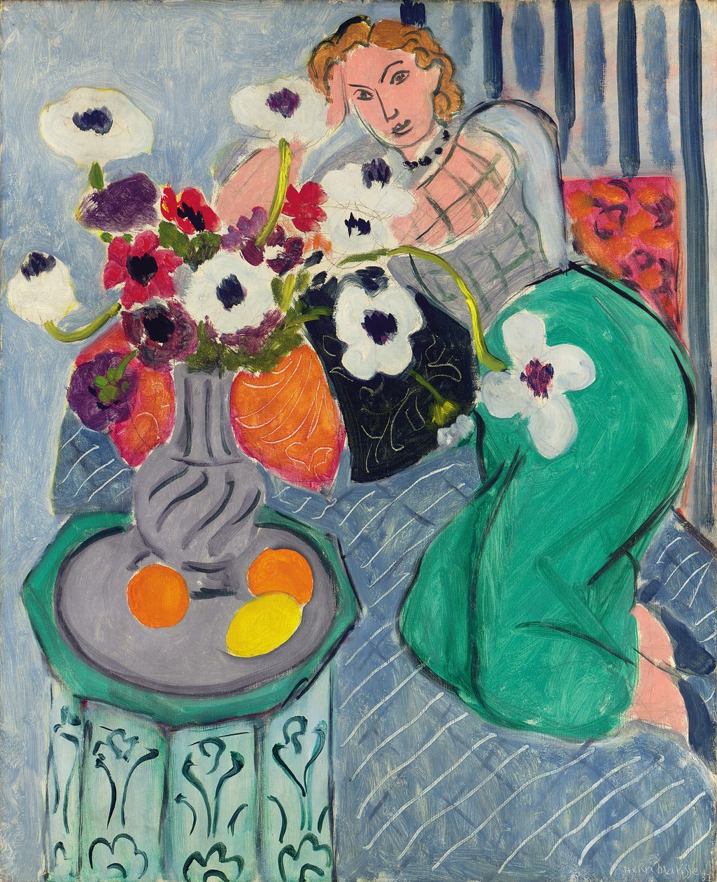 Odalisca, Armonia Blu da Henri Matisse