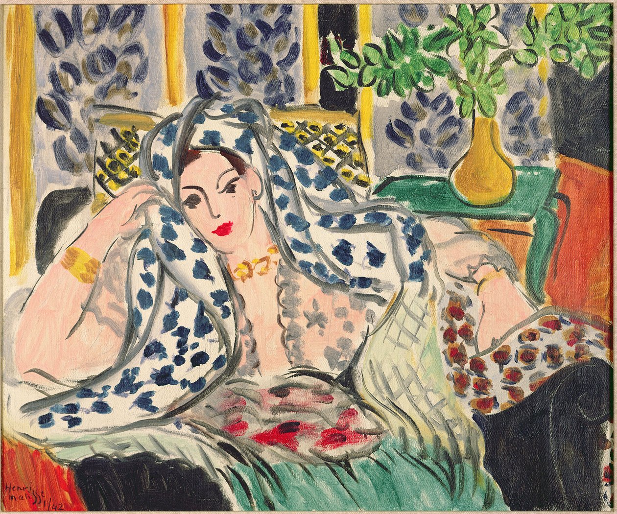 Odalisca a Fautenuil da Henri Matisse