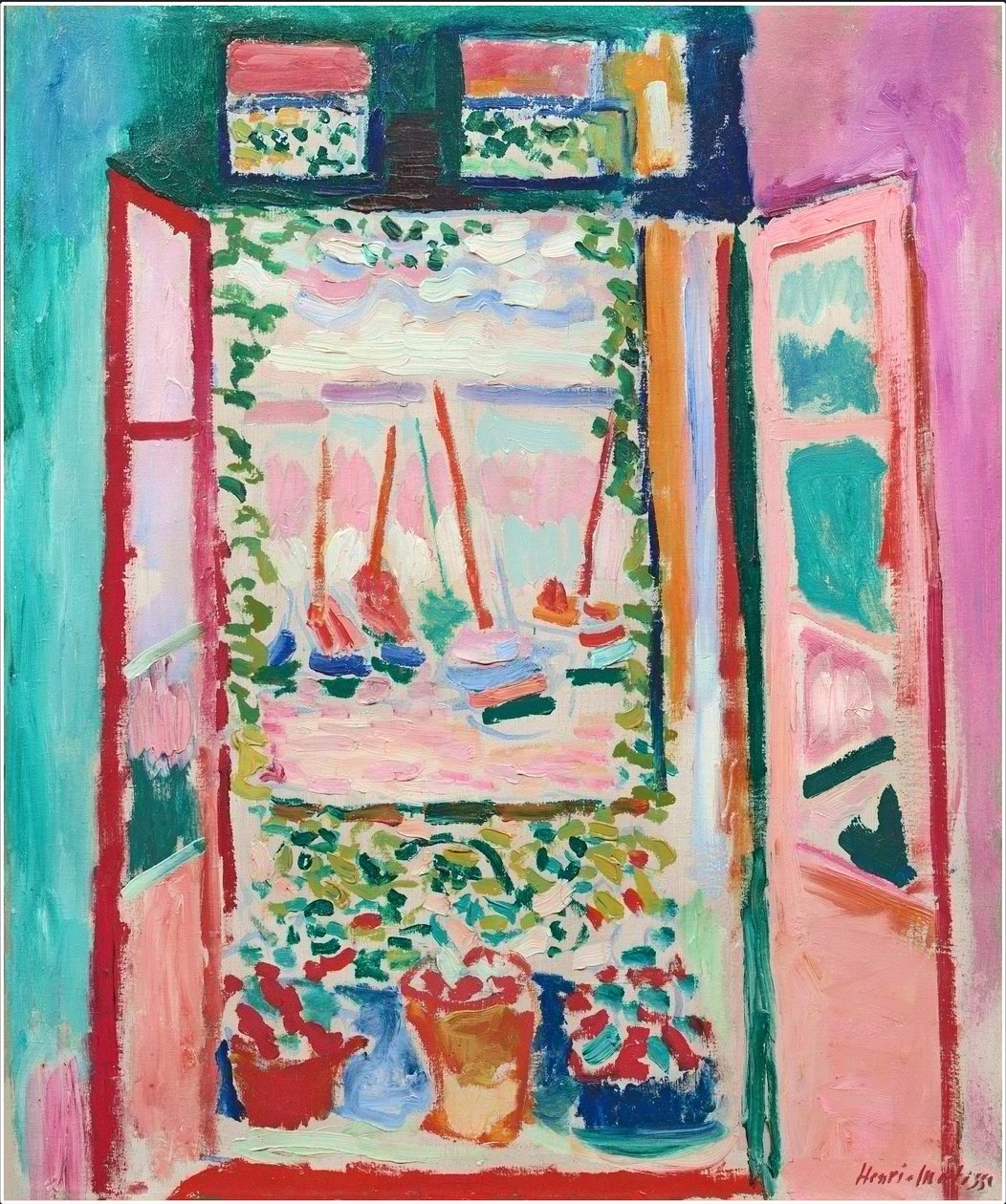 Finestra aperta, Collioure da Henri Matisse