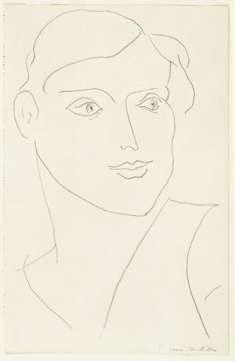 Ritratto di donna da Henri Matisse
