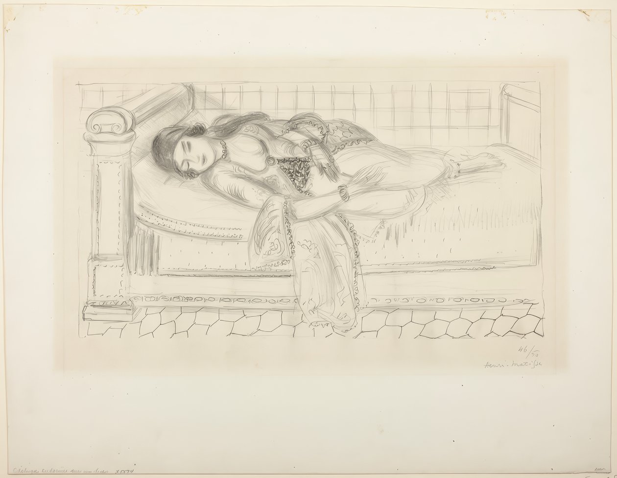 Figura reclinata da Henri Matisse