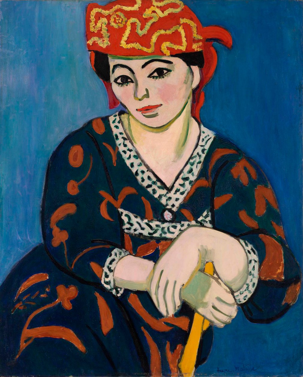 Copricapo Madras rosso (Le Madras rouge) da Henri Matisse