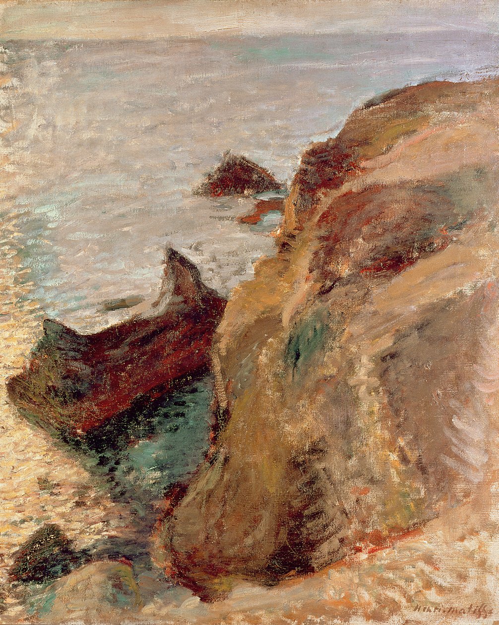 Rocce e mare da Henri Matisse