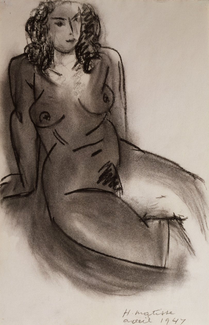 Donna nuda seduta da Henri Matisse