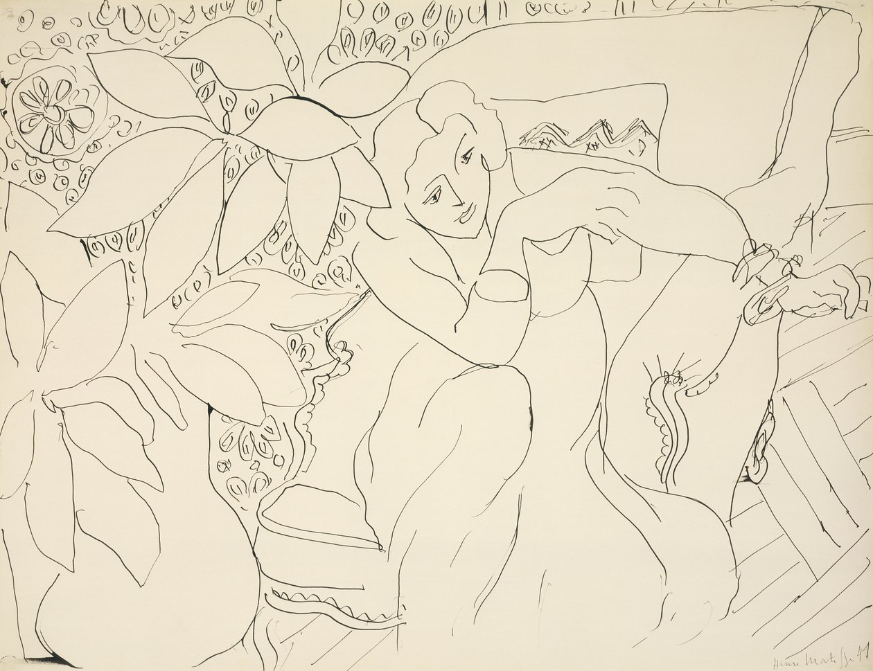 Donna seduta da Henri Matisse