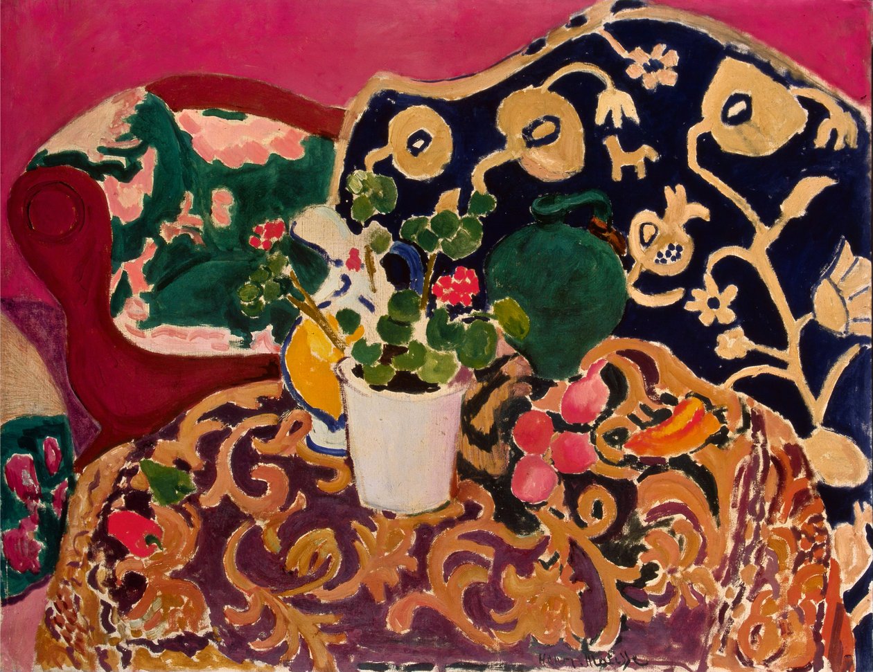 Natura morta spagnola, 1910-11 circa (olio su tela) da Henri Matisse