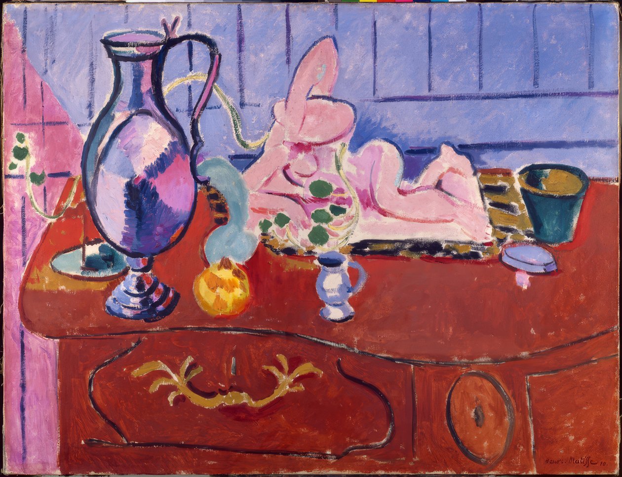 Natura morta con brocca di latta da Henri Matisse