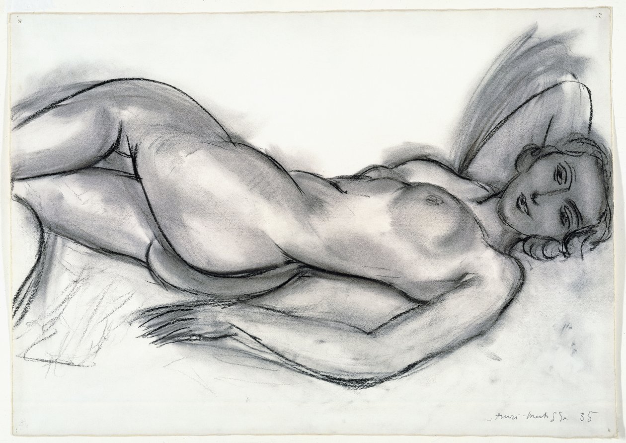 Studio per nudo rosa da Henri Matisse