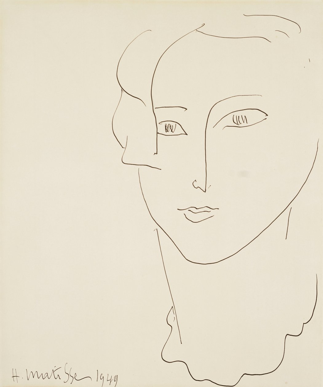 Testa di donna da Henri Matisse