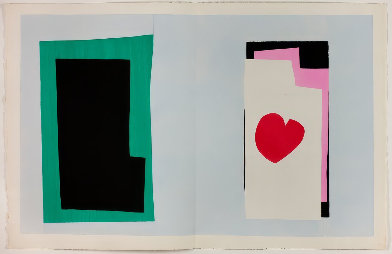 Il cuore, dal Jazz da Henri Matisse