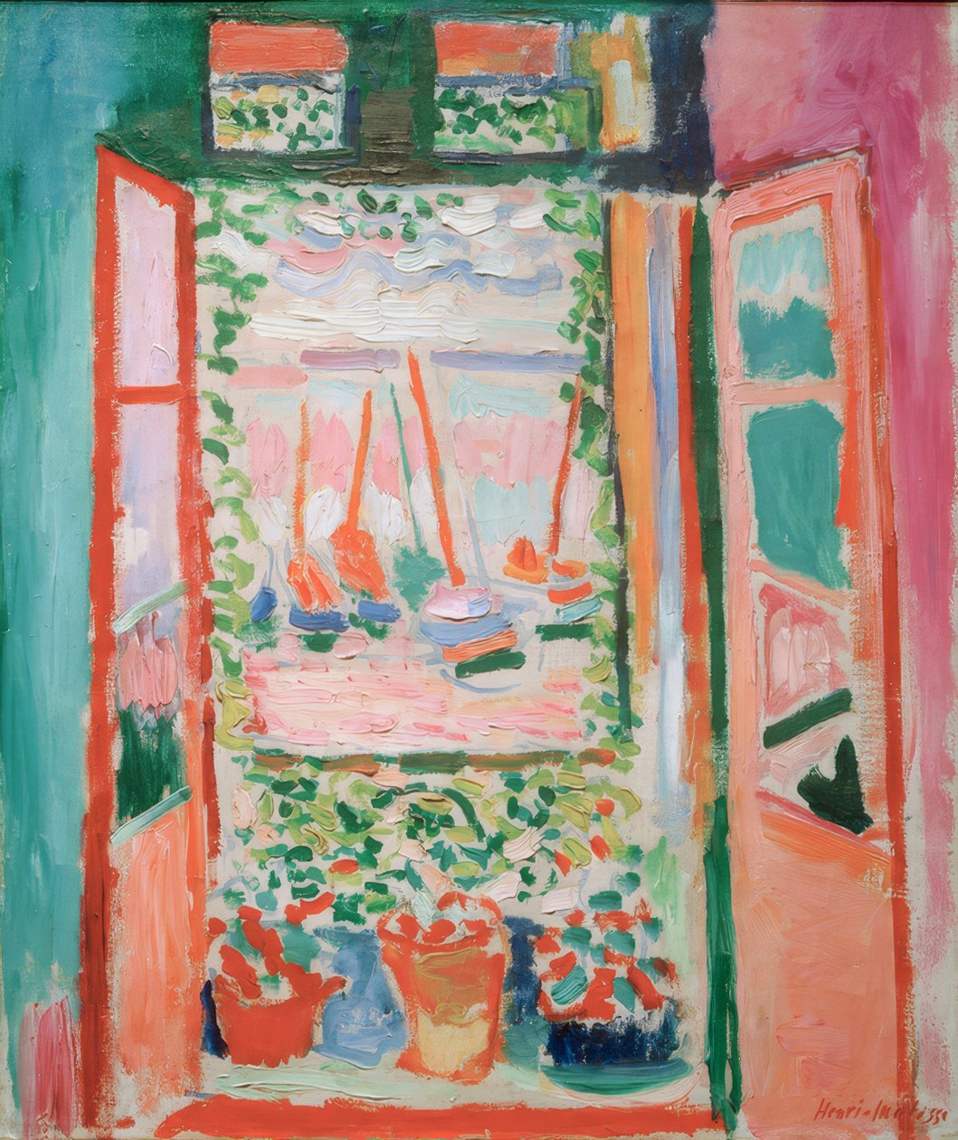 La finestra aperta da Henri Matisse