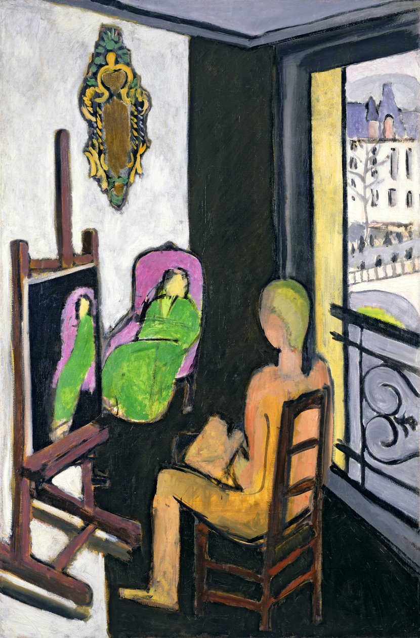 Il pittore e la sua modella da Henri Matisse