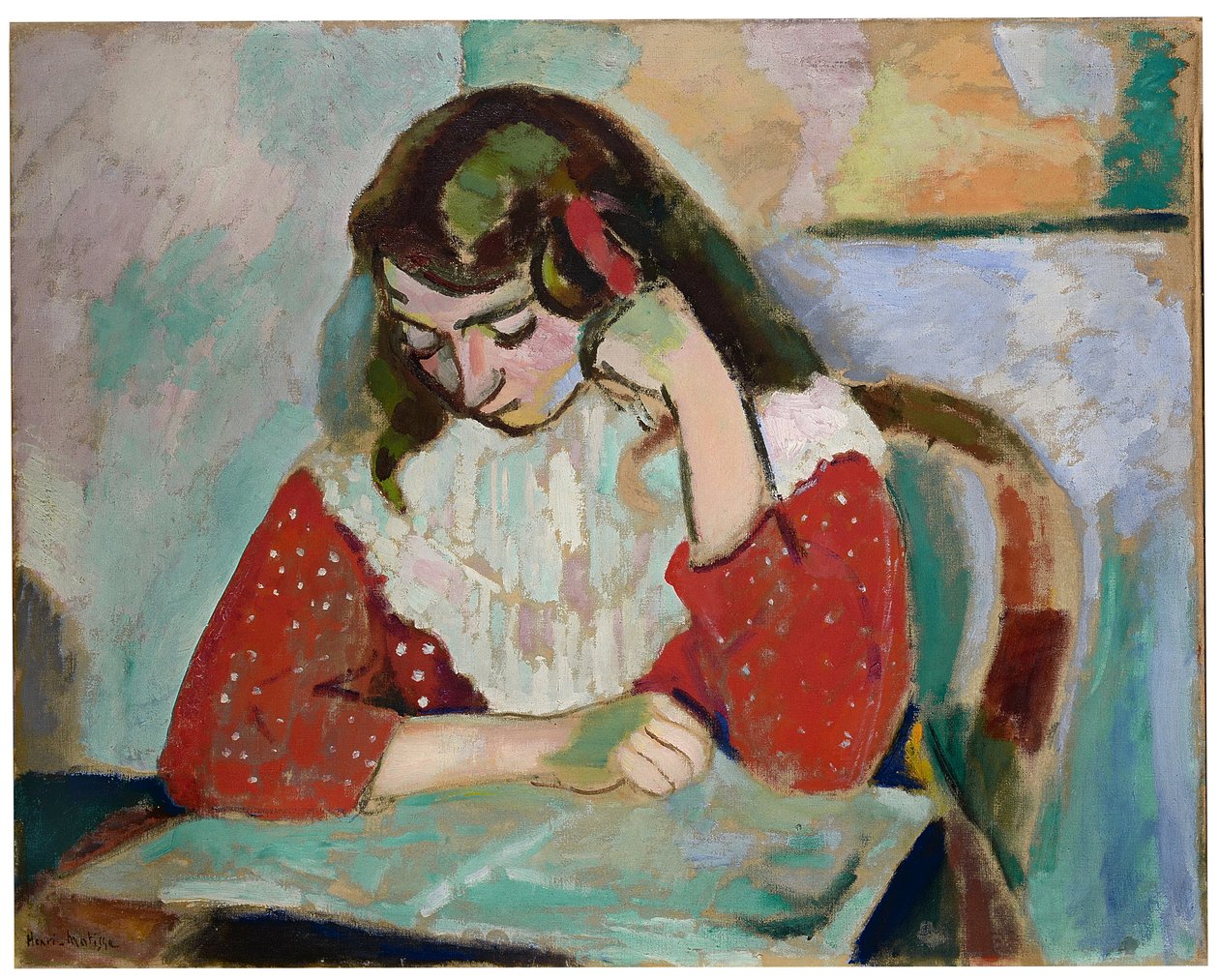 Il lettore, Marguerite Matisse da Henri Matisse