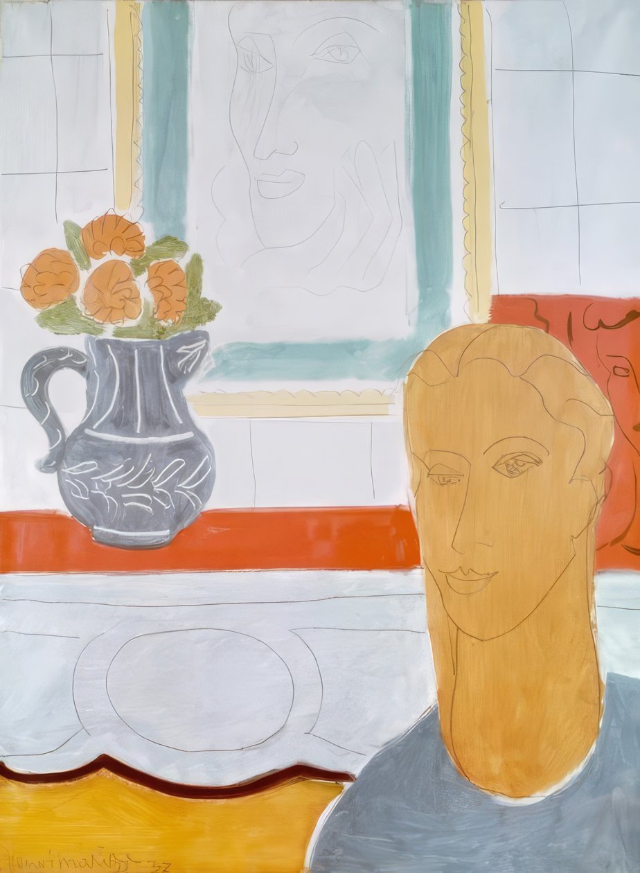 Testa ocra da Henri Matisse