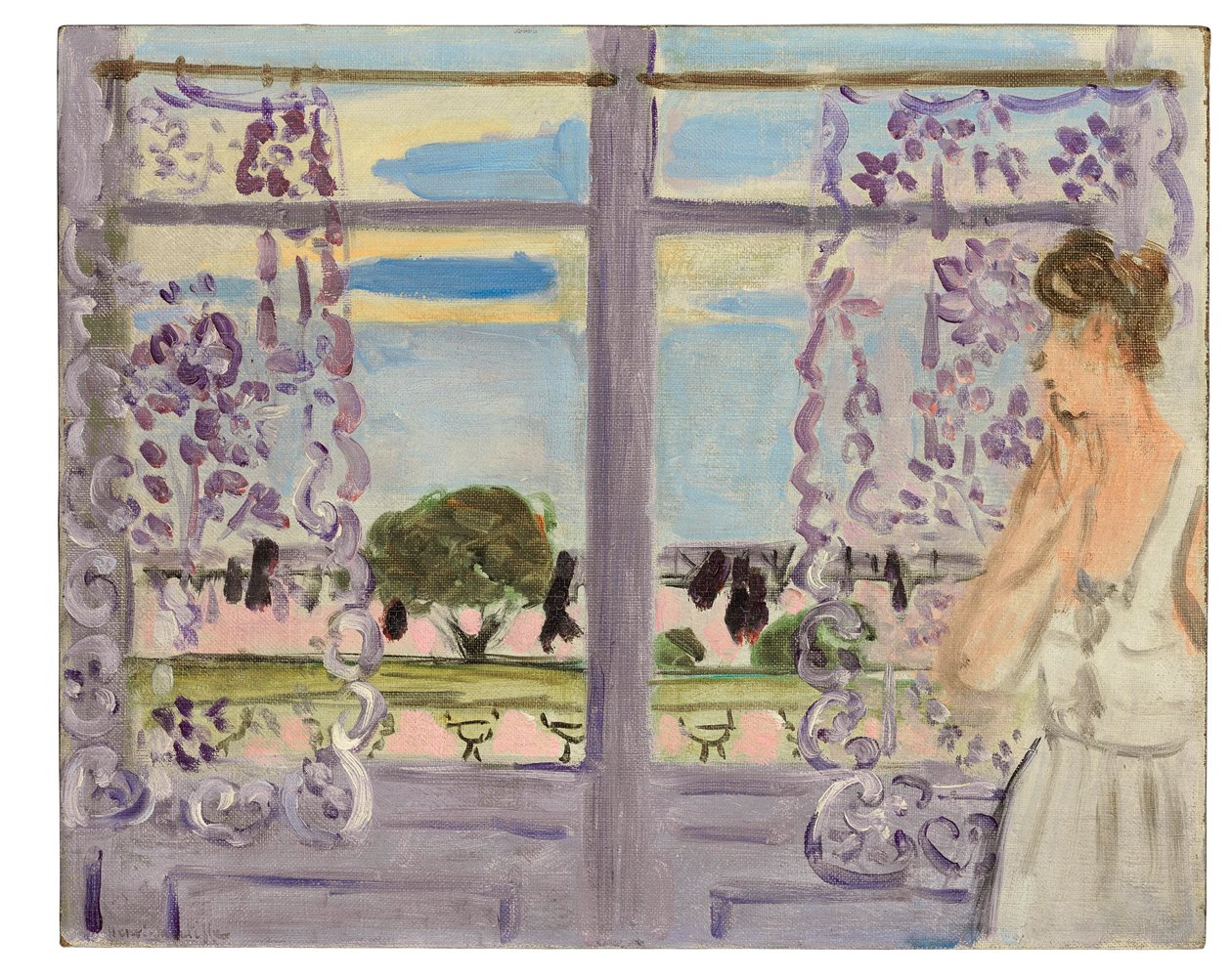 Donna alla finestra da Henri Matisse