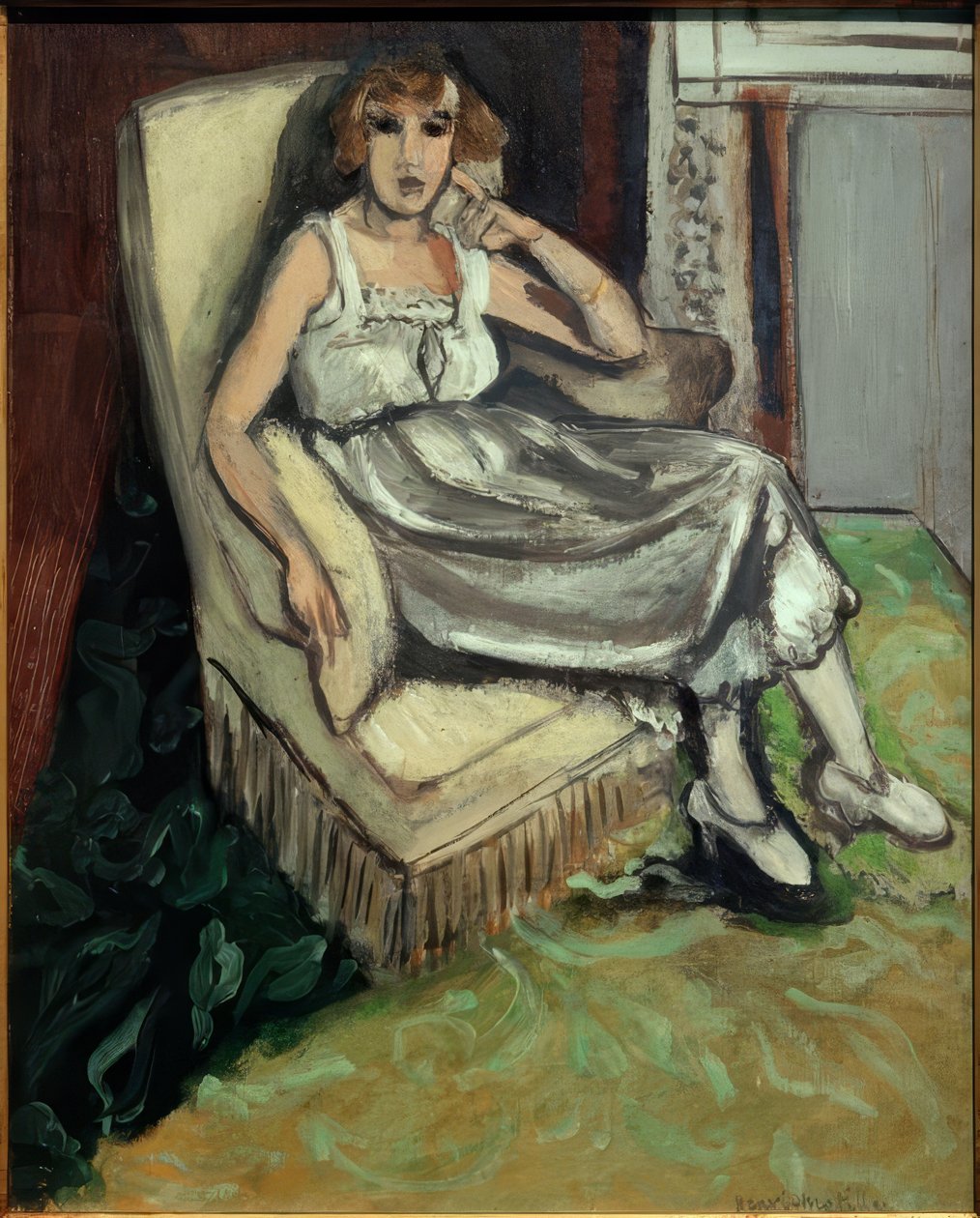 Donna in poltrona da Henri Matisse