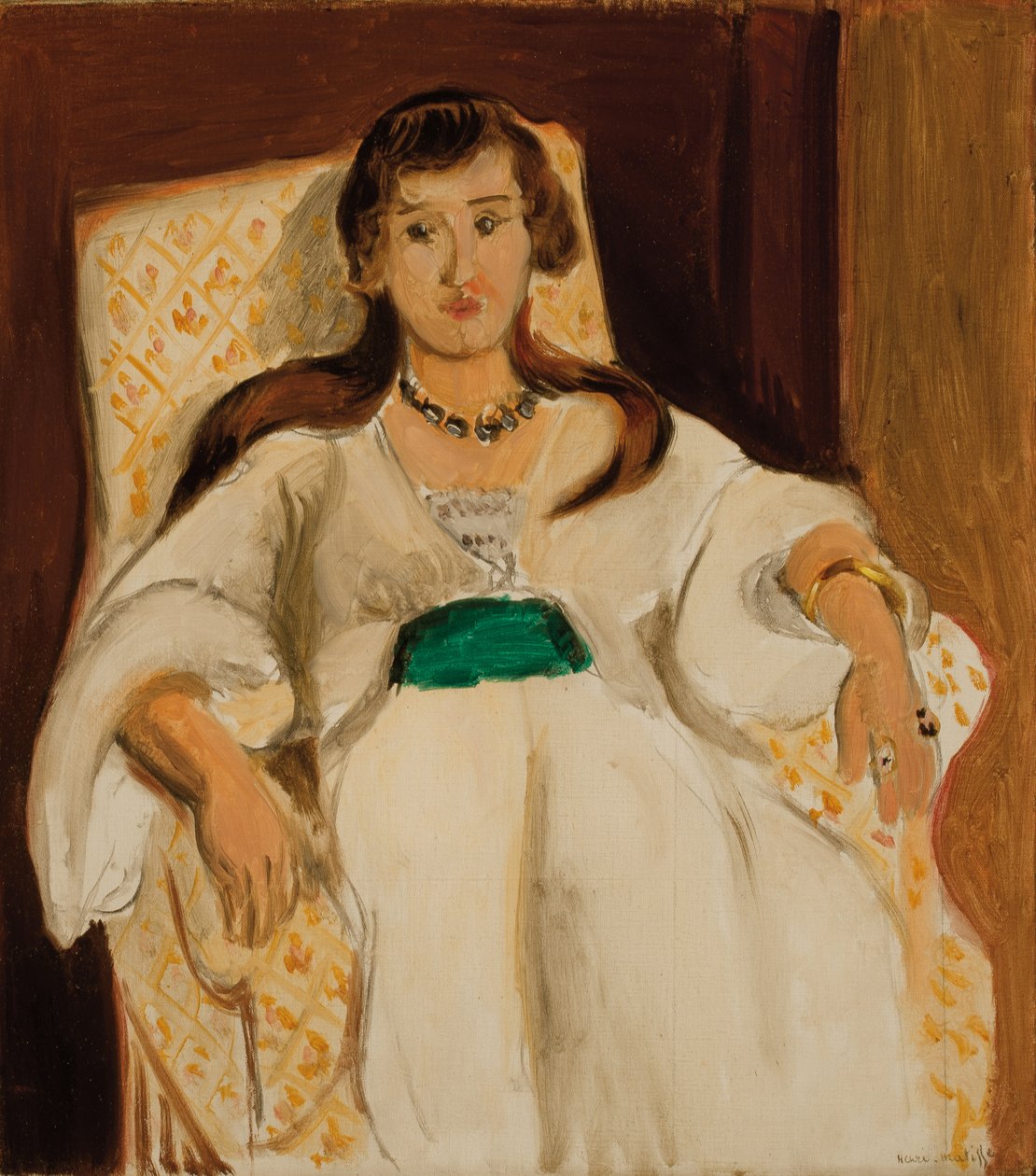 Donna in poltrona; Femme au fauteuil da Henri Matisse