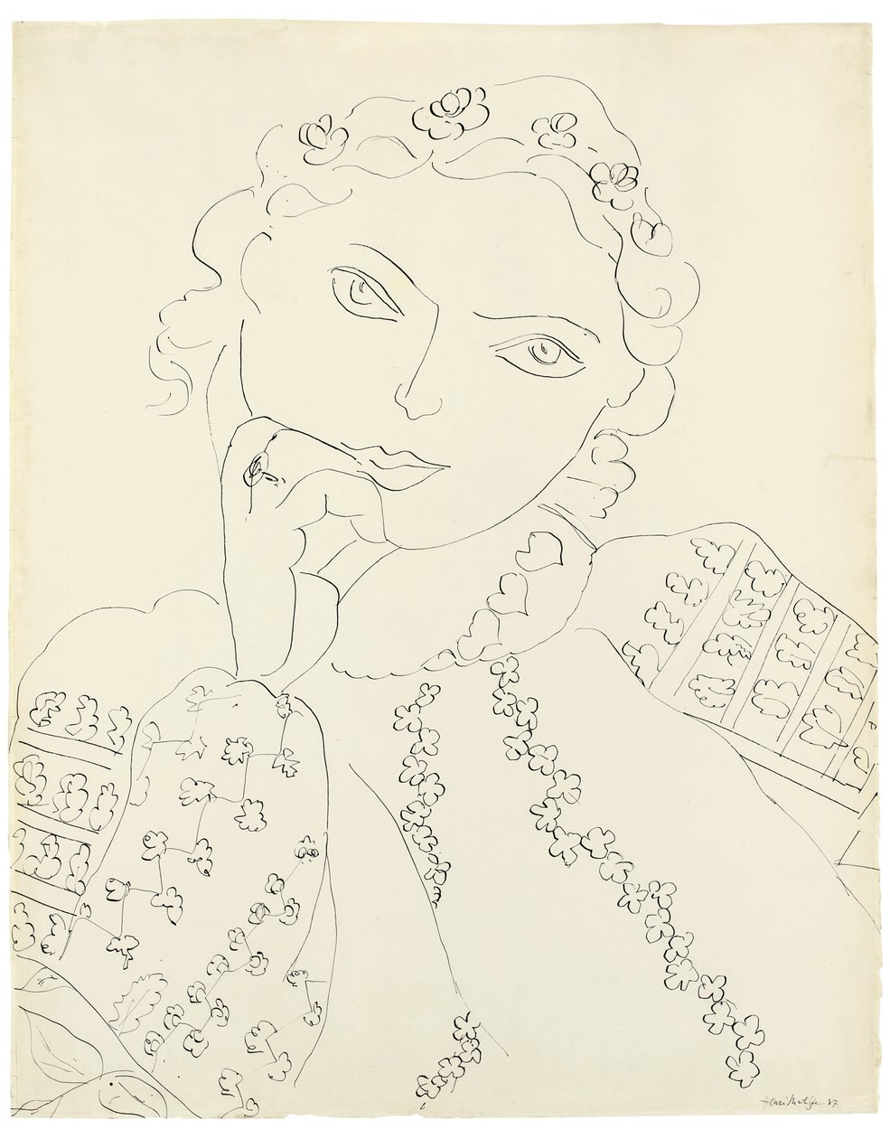 Giovane ragazza da Henri Matisse