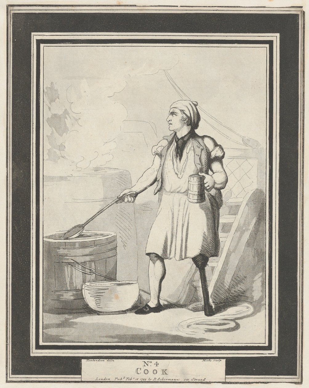 No. 4: Cook, 15 febbraio 1799 da Henri Merke