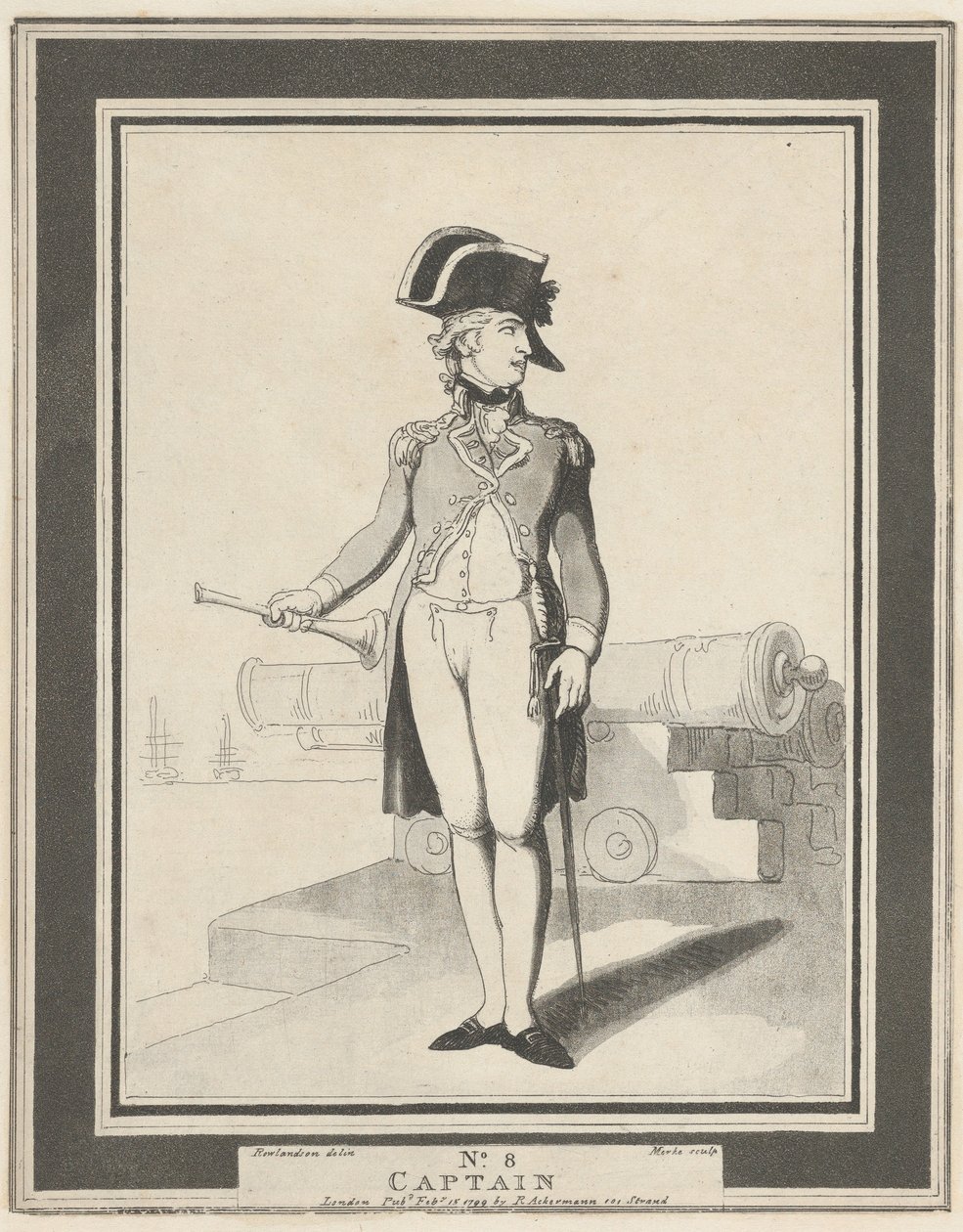 No. 8: Capitano, 15 febbraio 1799 da Henri Merke