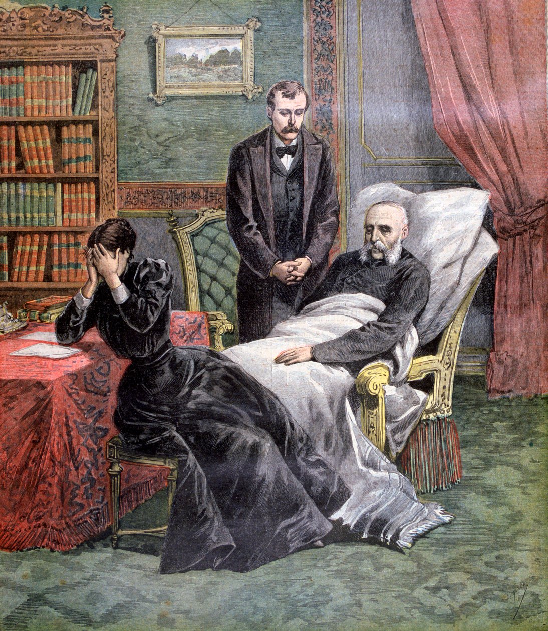 Morte di Jules Ferry da Henri Meyer