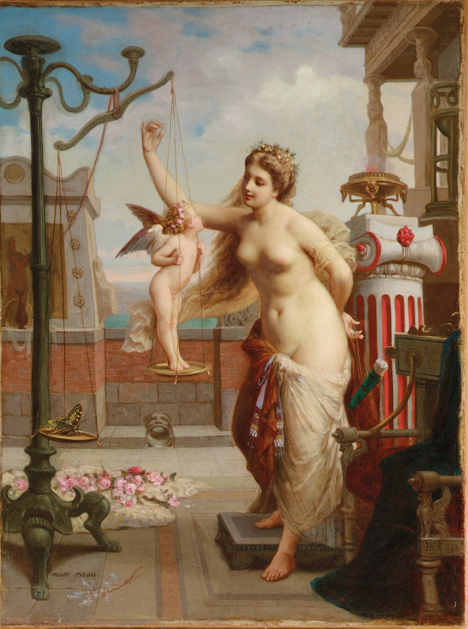 Pesare Cupido da Henri Pierre Picou