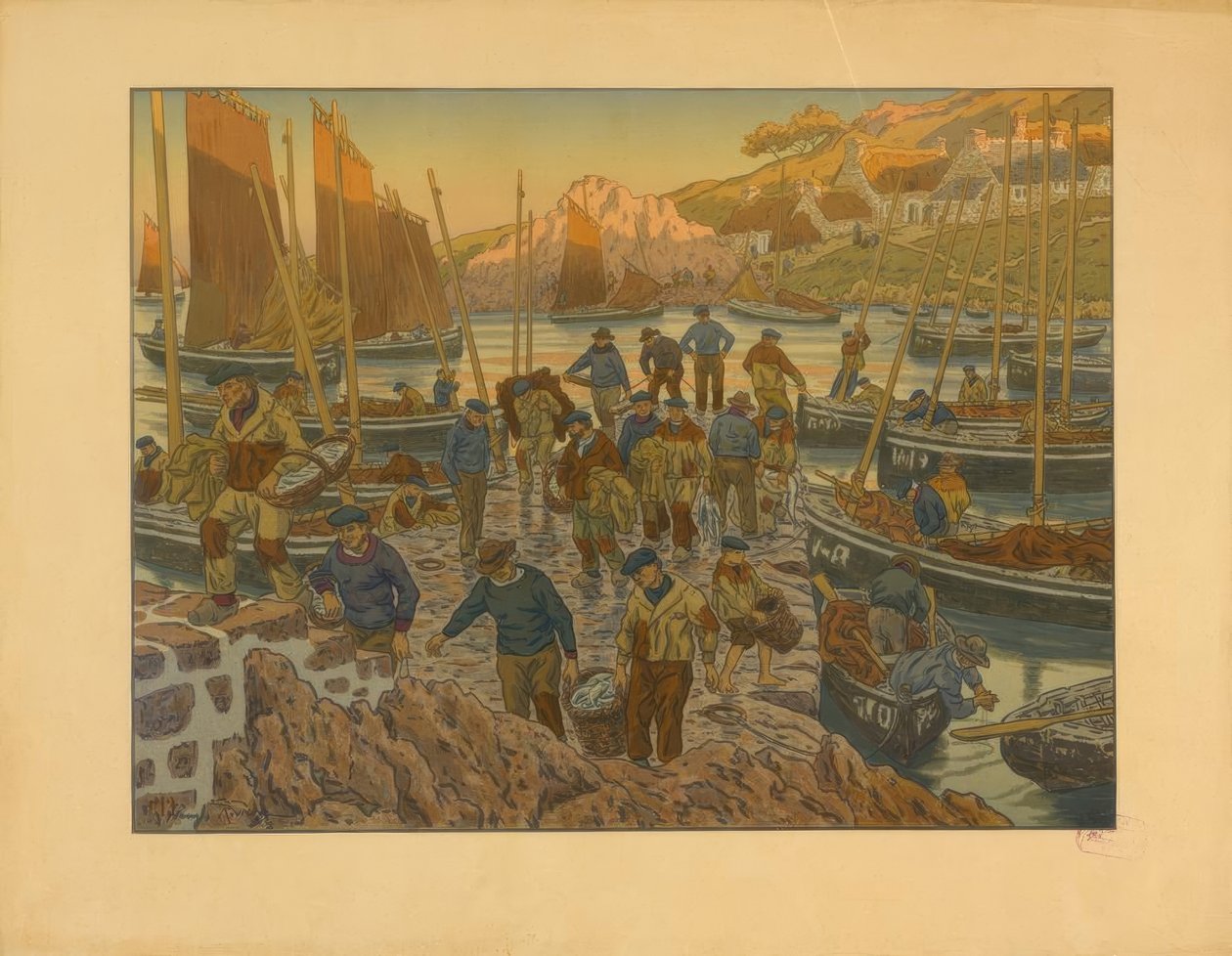 Il Porto da Henri Rivière