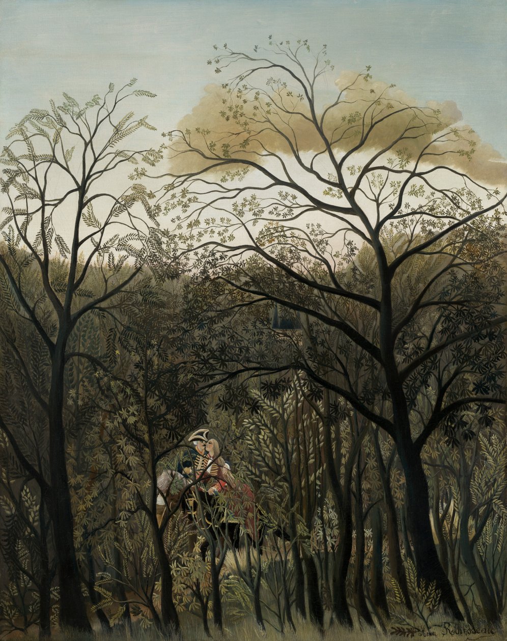Appuntamento nella foresta da Henri Rousseau