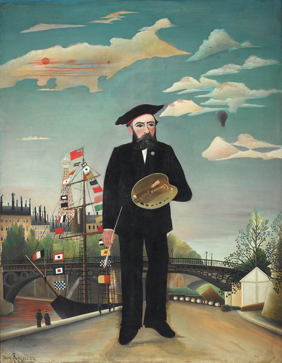 Autoritratto da Henri Rousseau