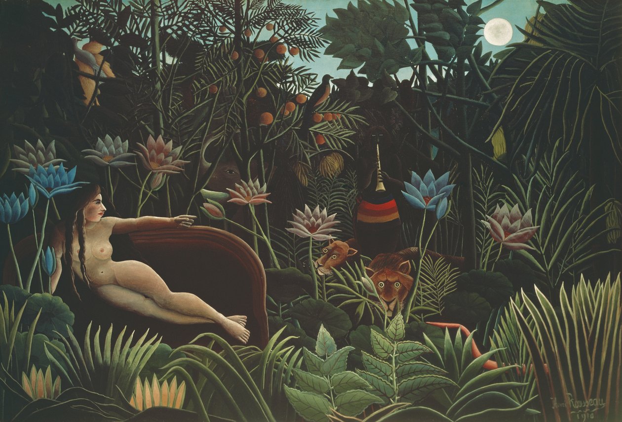 Il sogno da Henri Rousseau