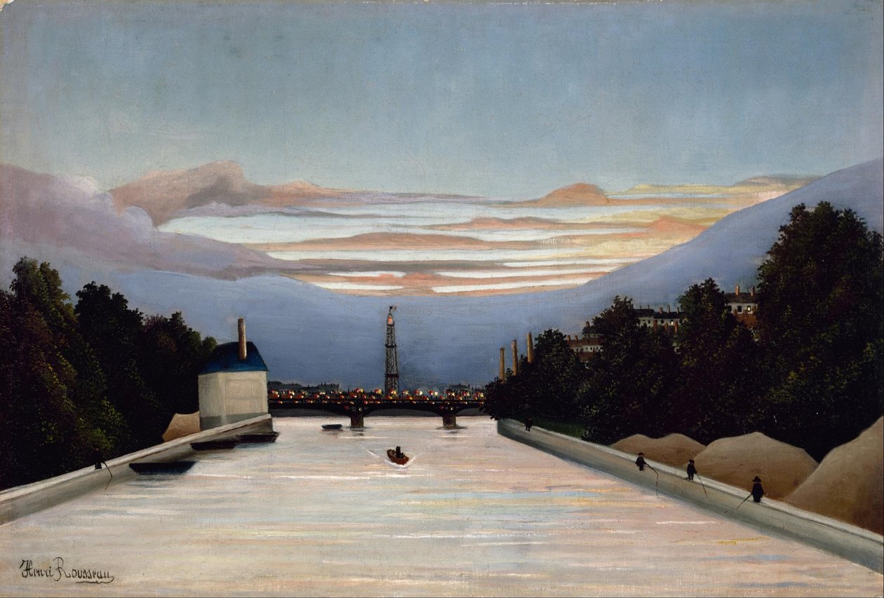 La Torre Eiffel da Henri Rousseau