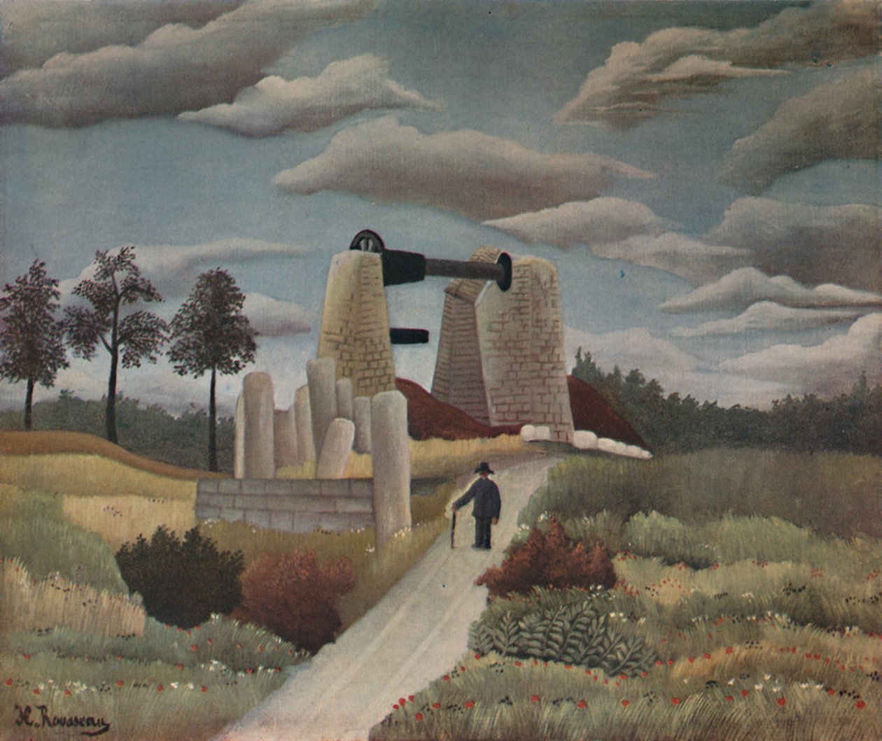 La cava, 1923 da Henri Rousseau