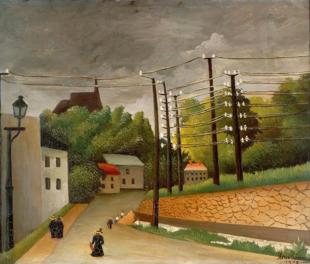 Veduta di Malakoff da Henri Rousseau