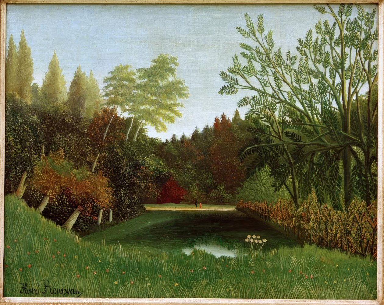 Veduta del Bois de Boulogne da Henri Rousseau