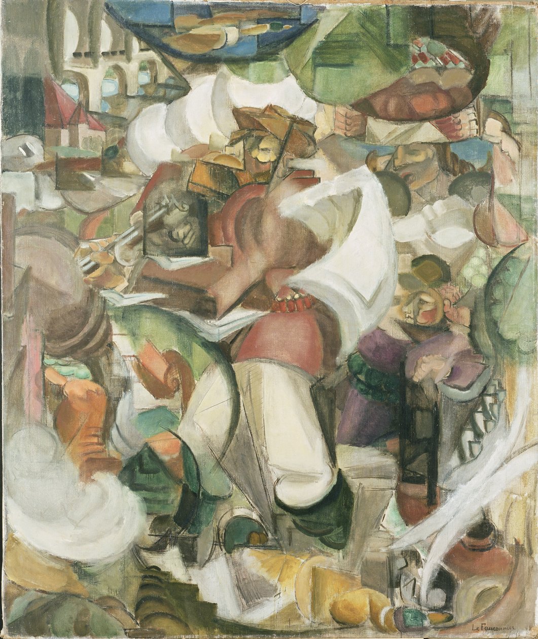 Il cacciatore da Henri Victor Gabriel Le Fauconnier