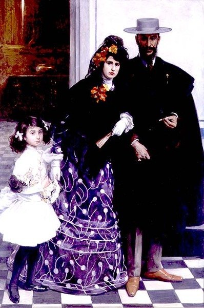 Famiglia spagnola da Henri Zo