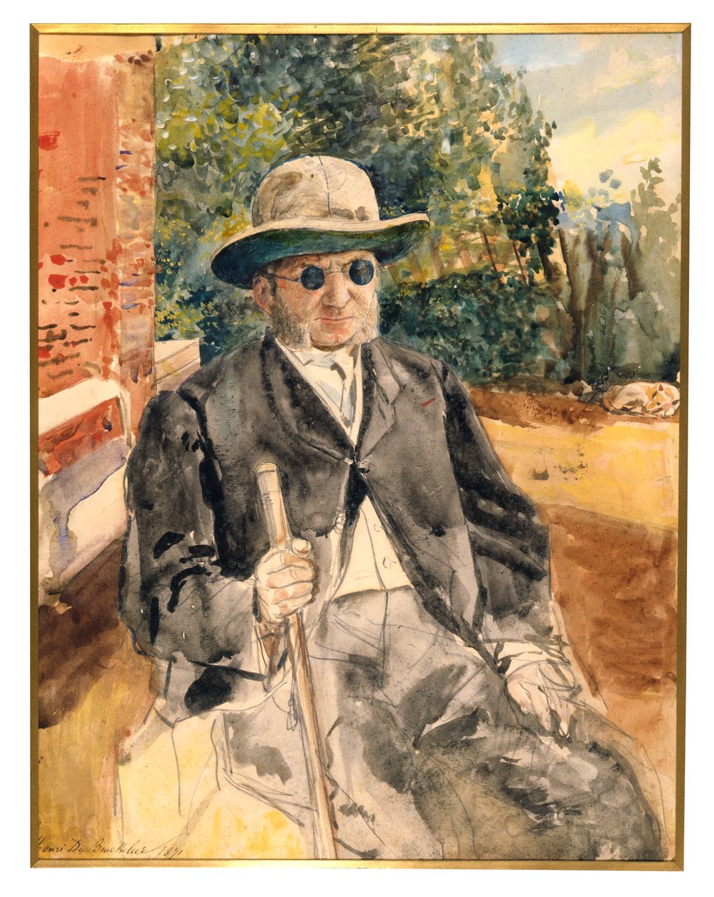Gustave Coûteaux da Henri de Braekeleer