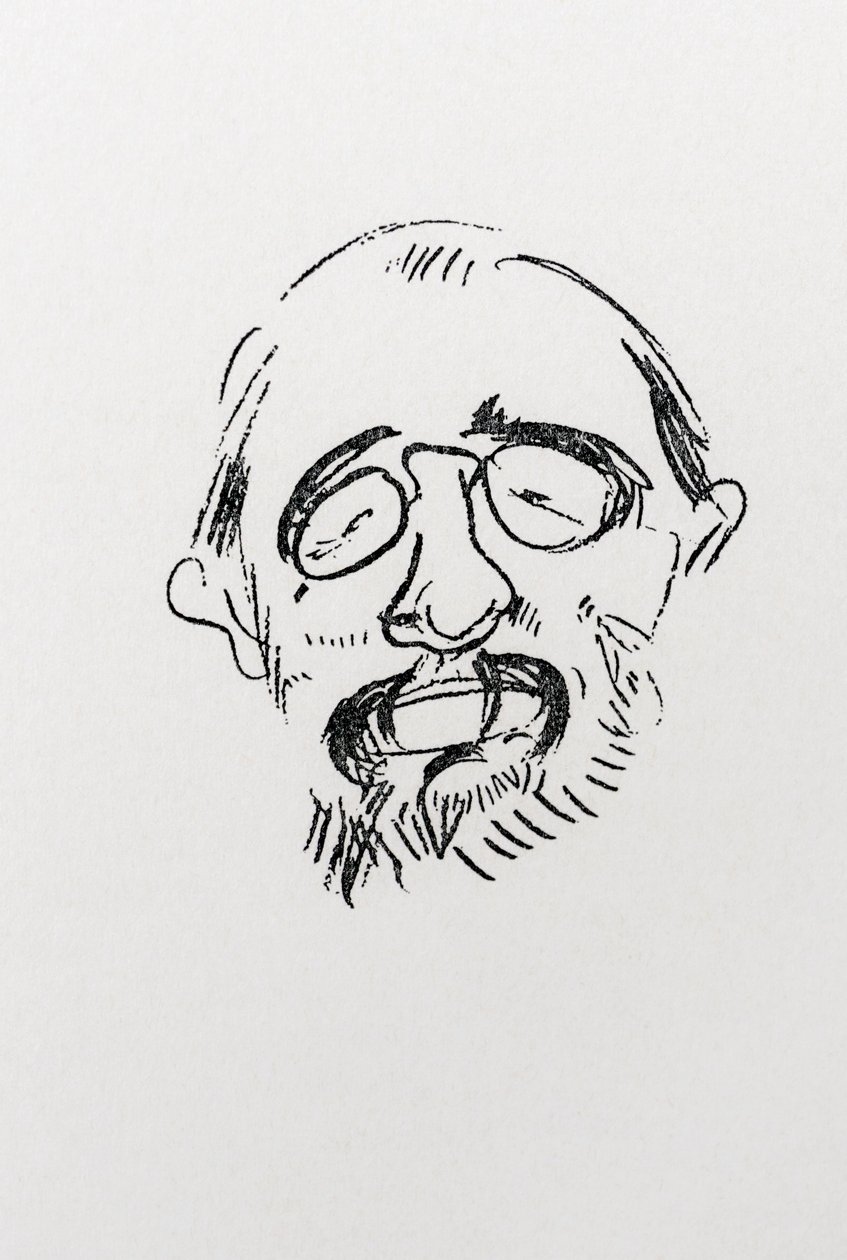 Henri Toulouse-Lautrec. Autoritratto. da Henri de Toulouse Lautrec