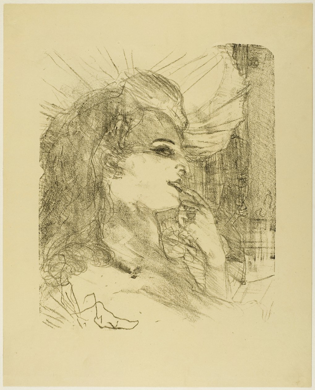 Anna Held, da Treize Lithographies da Henri de Toulouse Lautrec