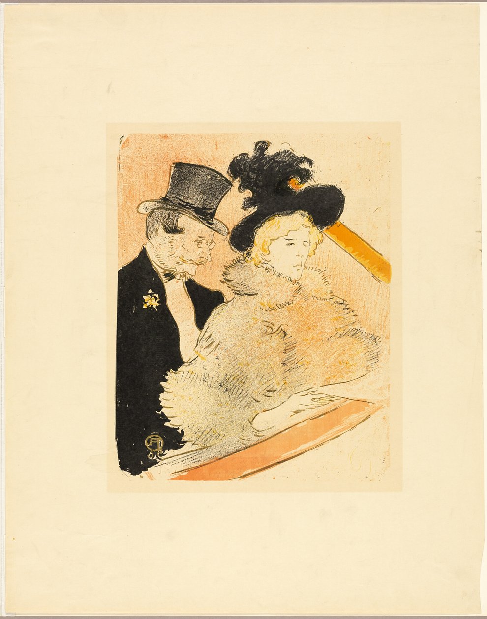 Al concerto da Henri de Toulouse Lautrec